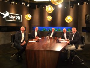 Michael Rummenigge zu Gast bei "Sky 90 die Fußball Debatte"